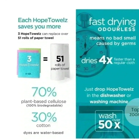 HopePodz All-Surface Liquid Concentrate (3 Podz and 3 HopeTowelz) - Picture 4 of 6